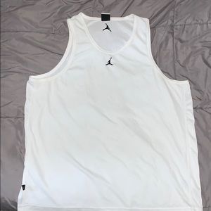 White Jordan Tank Top